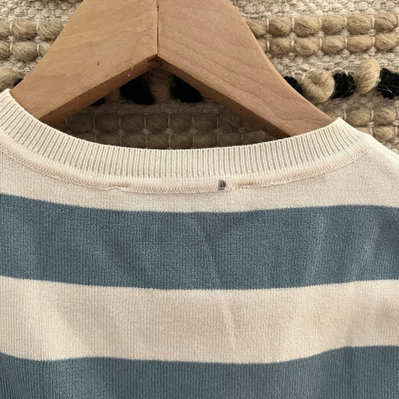 Zara Ribbed Striped Tank Top - Picture 8 of 9